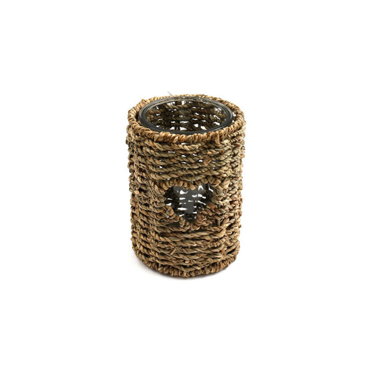 Medium Seagrass Candle Holder - Ashton and Finch