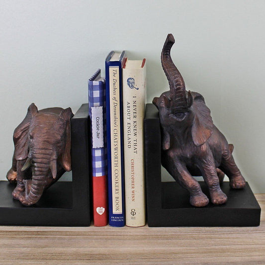 Decorative Bookends, Elephant Design - Ashton and Finch