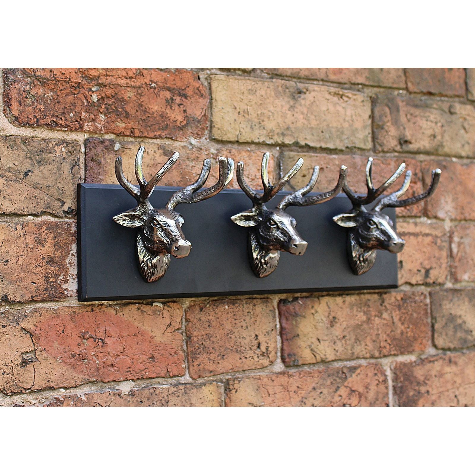Wall Hanging Triple Stag Head Ornament - Ashton and Finch