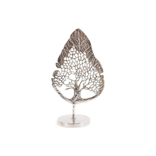 Silver Leaf Tree Ornament - Ashton and Finch