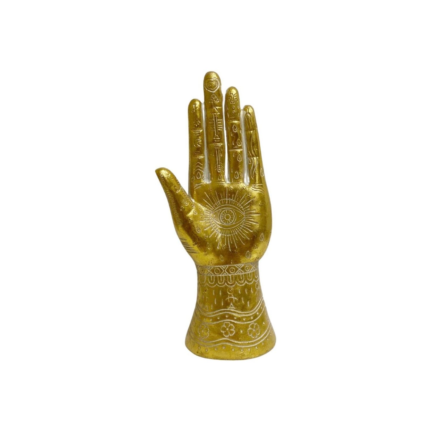 Gold Hamsa Hand Ornament - Ashton and Finch