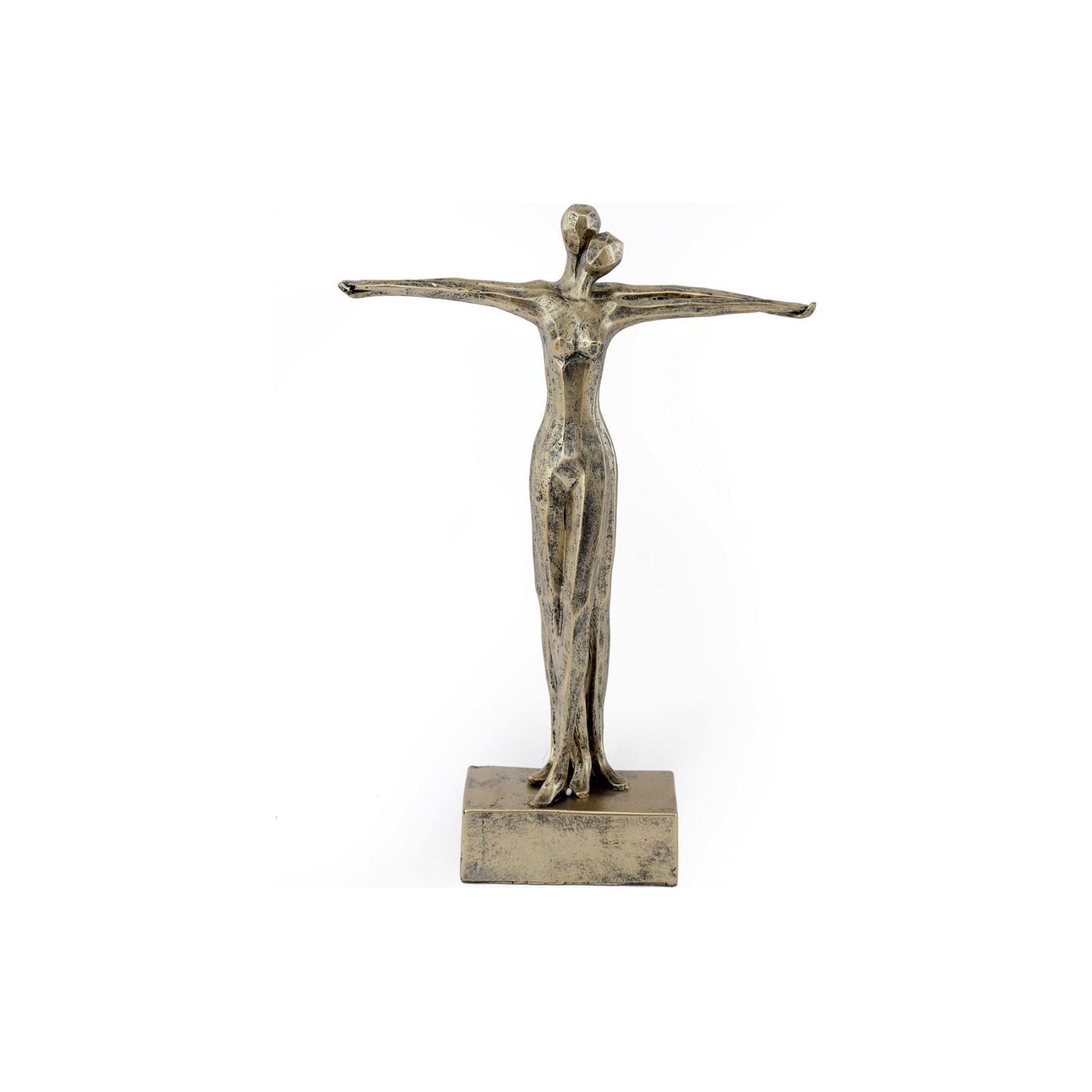 Gold Standing Couple Statue - Ashton and Finch