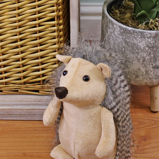 Hedgehog Doorstop with Brown Body - Ashton and Finch