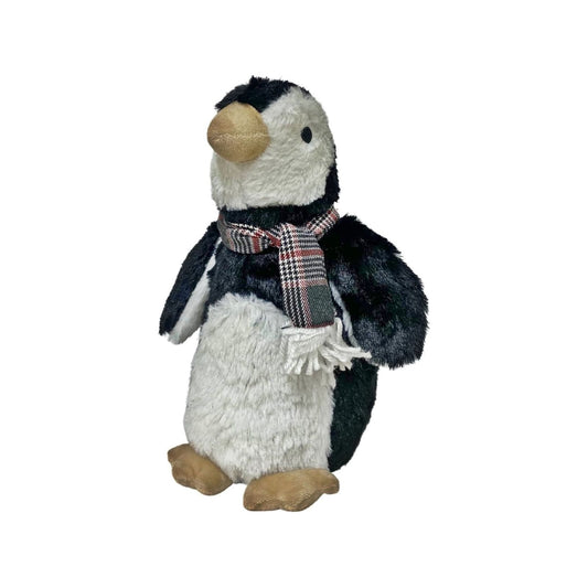 Faux Fur Fabric Penguin Doorstop - Ashton and Finch