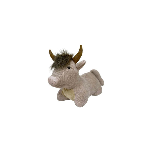 Fabric Angus Cow Doorstop - Ashton and Finch