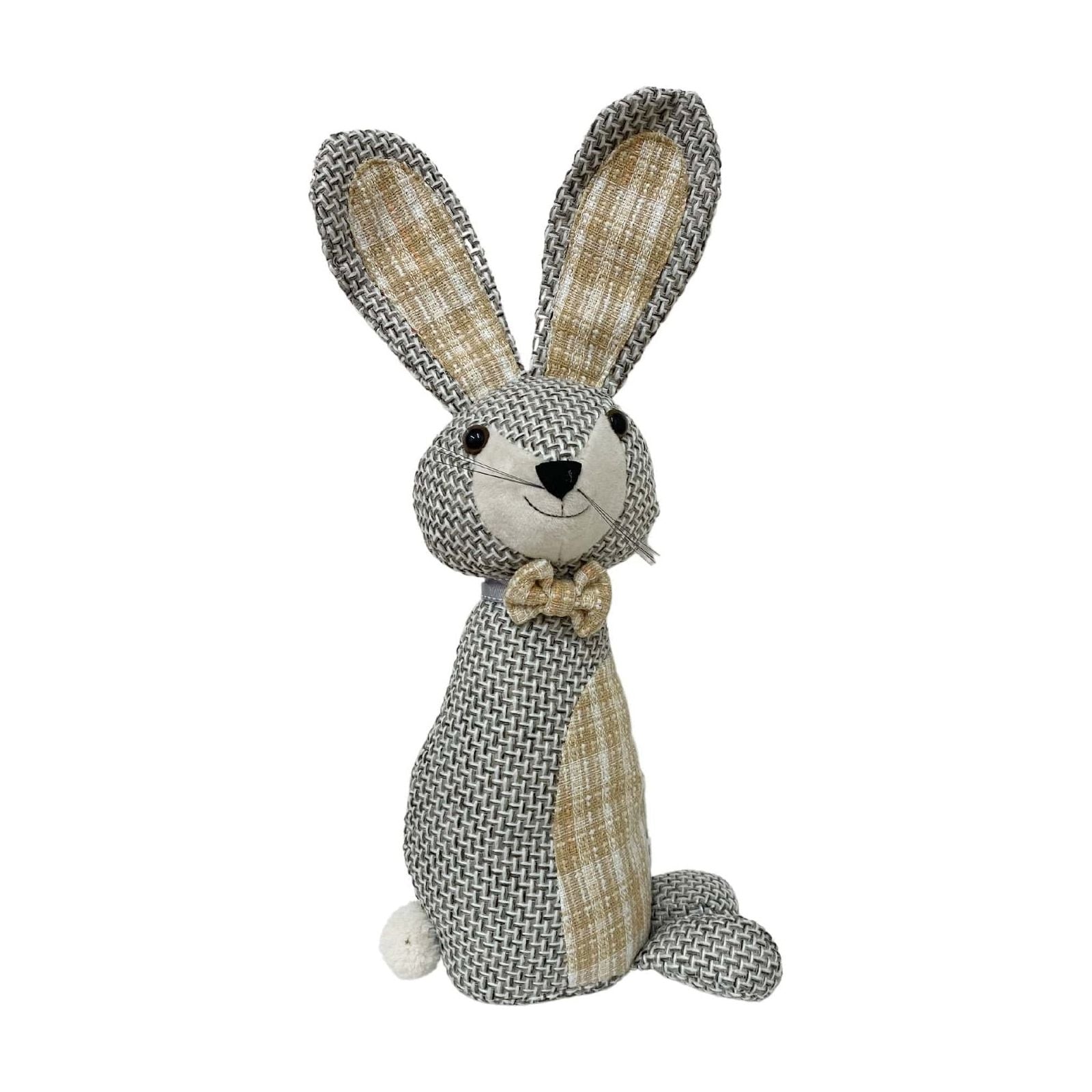 Woven Fabric Rabbit Doorstop - Ashton and Finch