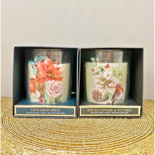 Christmas Spice Candle Pot In Gift Box Set Of Two - Ashton and Finch