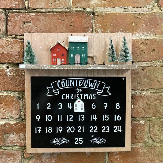 Wooden Christmas Countdown Calendar - Ashton and Finch