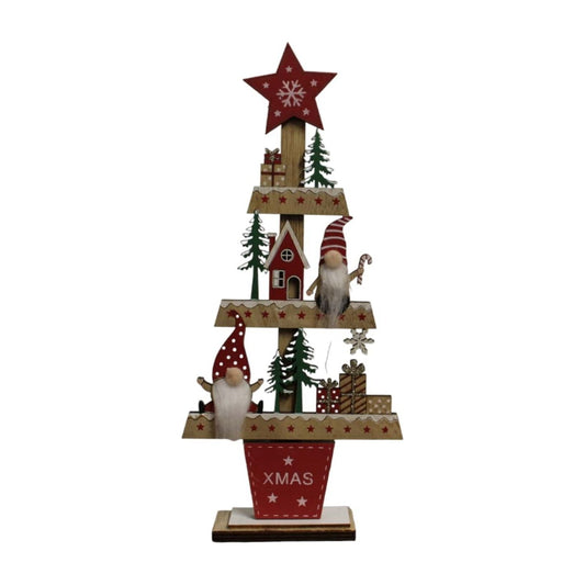 Freestanding Wooden Christmas Tree Ornament - Ashton and Finch