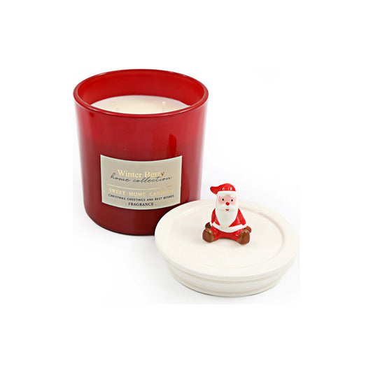Father Christmas Character Candle-pot - Ashton and Finch