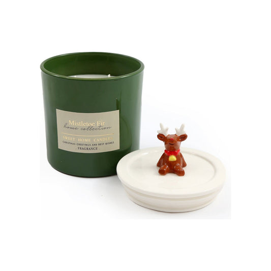 Reindeer Character Candle-pot - Ashton and Finch