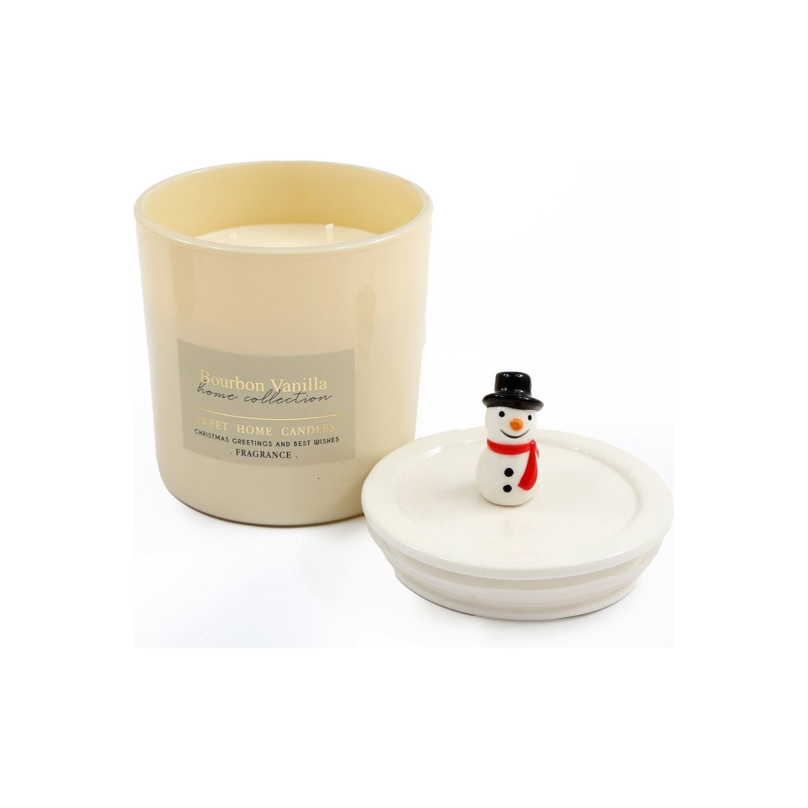 Snowman Character Candle-pot - Ashton and Finch