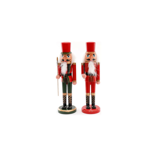 Two Standing Nutcracker Solider Ornaments - Ashton and Finch