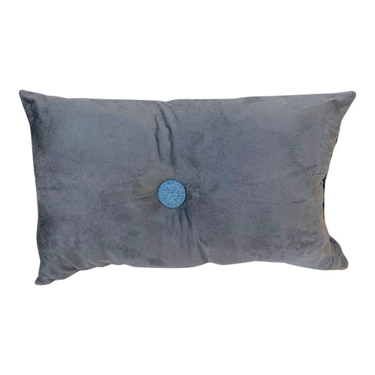 Double Side Rectangular Scatter Cushion Grey 45cm - Ashton and Finch
