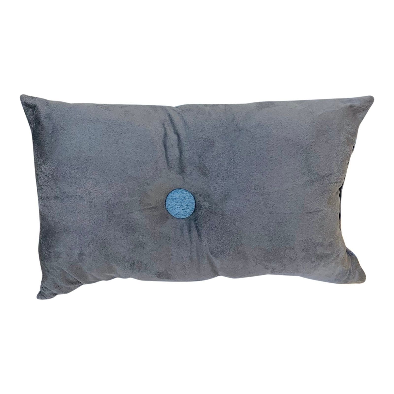 Double Side Rectangular Scatter Cushion Grey 45cm - Ashton and Finch