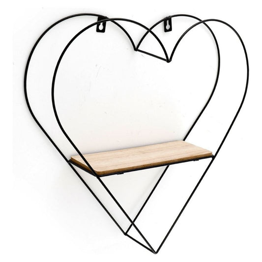 Heart Shaped Wire Wall Shelf - Ashton and Finch