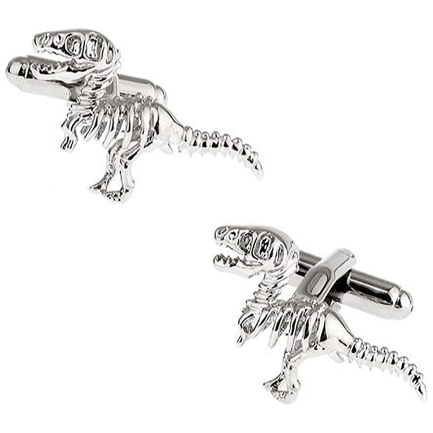 T-Rex Skeleton Dinosaur Cufflinks  | Ashton and Finch