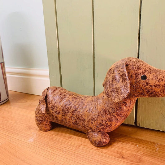 Sausage Dog Fabric Doorstop 36cm - Ashton and Finch