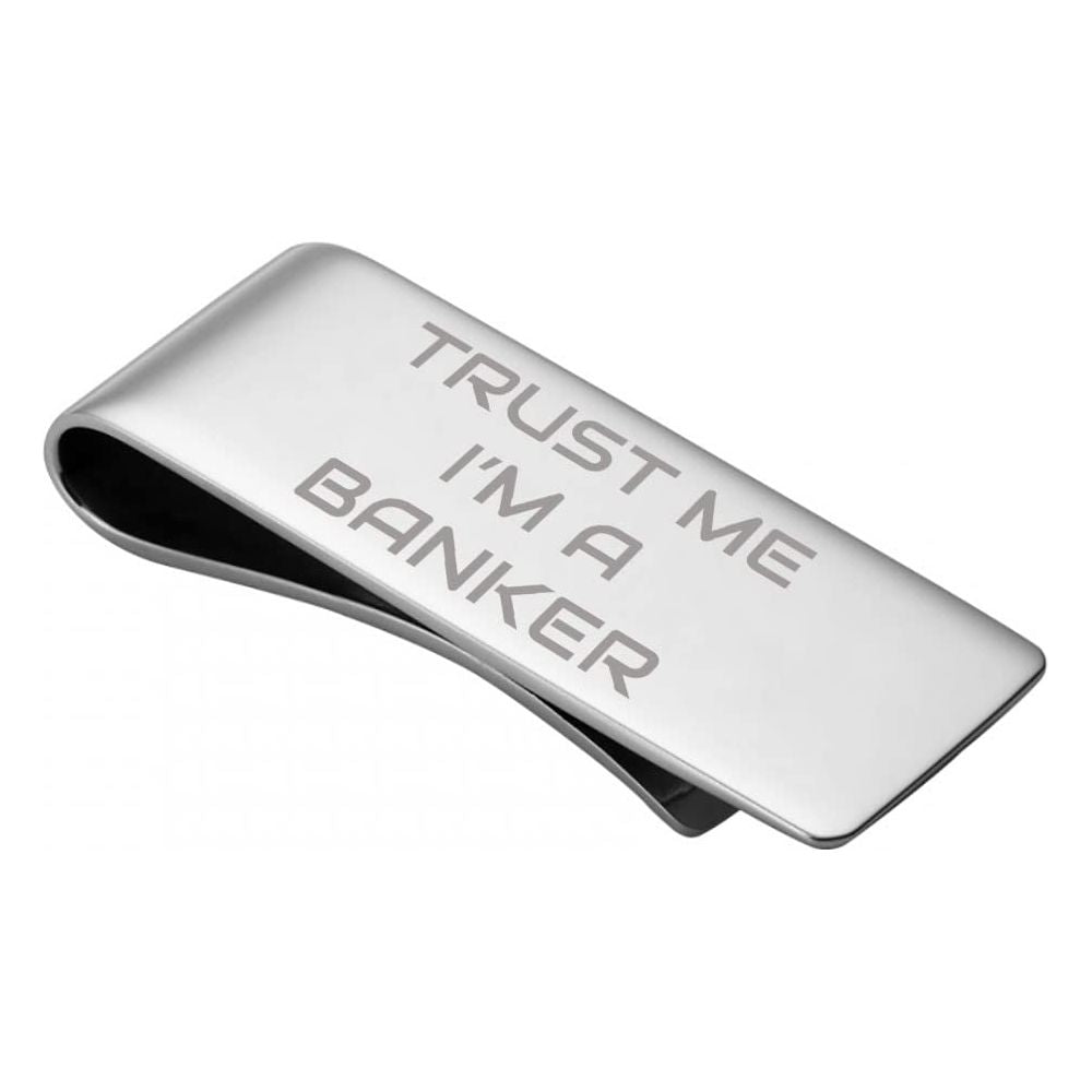 Trust Me I'm A Banker Money Clip Gift  | Ashton and Finch