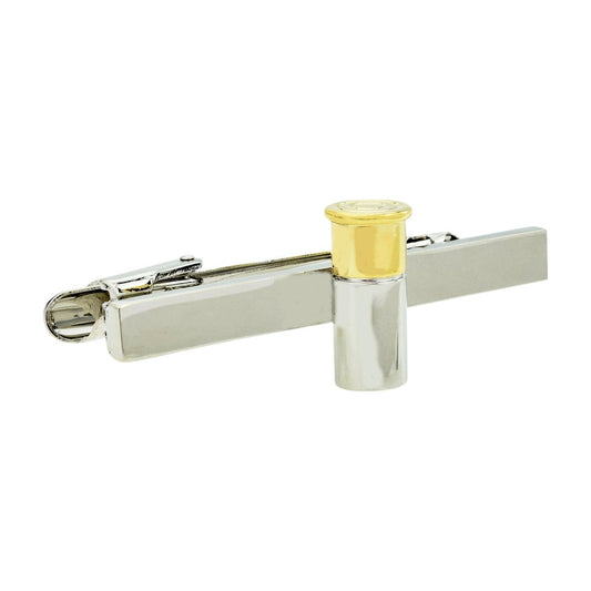 Two Tone Shotgun Cartridge Cap Tie Clip  | Ashton and Finch