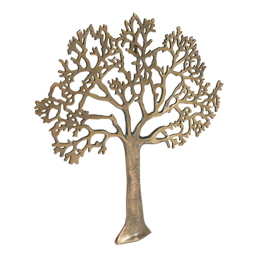 Large Gold Metal Tree Of Life Wall Plaque 61cm - Ashton and Finch