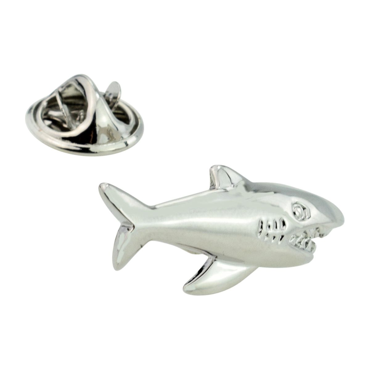 Shark Lapel Pin Badge - Ashton and Finch