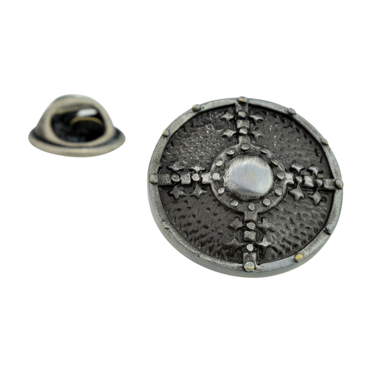 Viking Shield Lapel Pin Badge - Ashton and Finch
