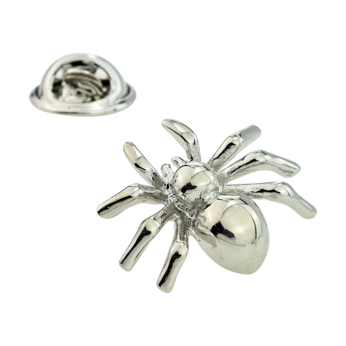 Metal Spider, Insect Lapel Pin badge - Ashton and Finch