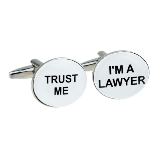 Trust Me I'm A Lawyer Cufflinks - Ashton and Finch