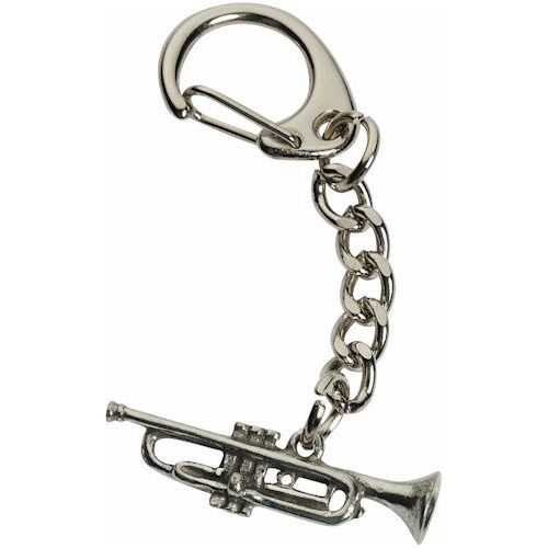 Pewter Trumpet Keyring - Ashton and Finch