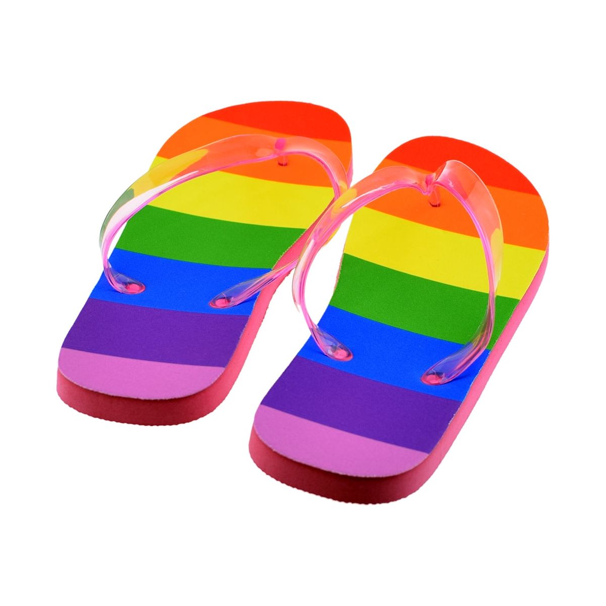 Rainbow Design Flip Flops - Female - Ashton and Finch