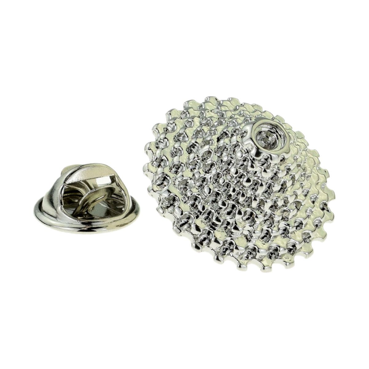 Bicycle Gears Lapel Pin Badge - Ashton and Finch
