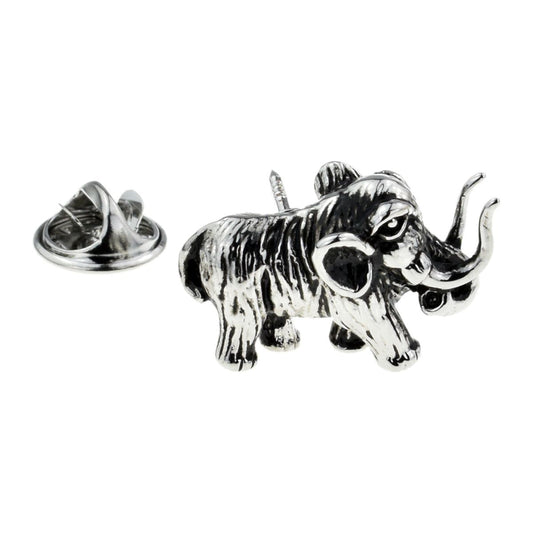 Woolly Mammoth 3D Lapel Pin Badge - Ashton and Finch