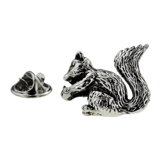 3D Squirrel Lapel Pin Badge - Ashton and Finch