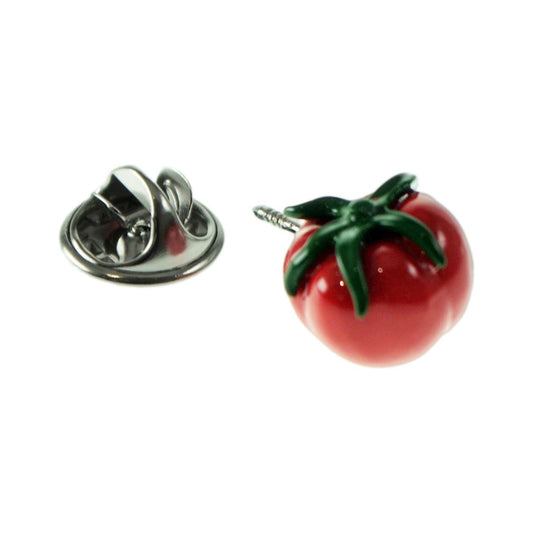Red Tomato Design Lapel Pin Badge - Ashton and Finch