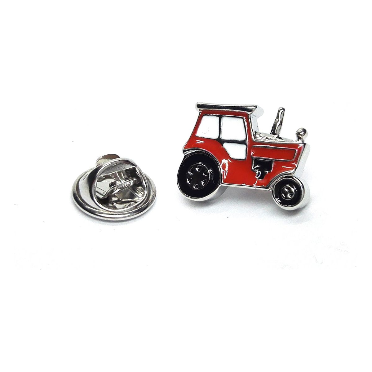 Red Tractor Lapel Pin Badge - Ashton and Finch