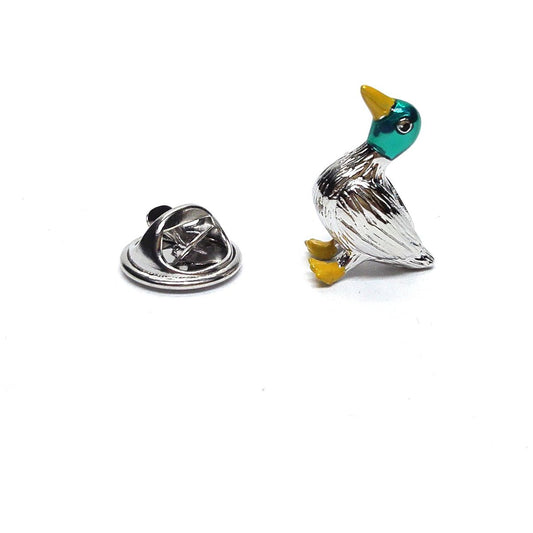 Duck with Feature Colours Lapel Pin Badge - Ashton and Finch