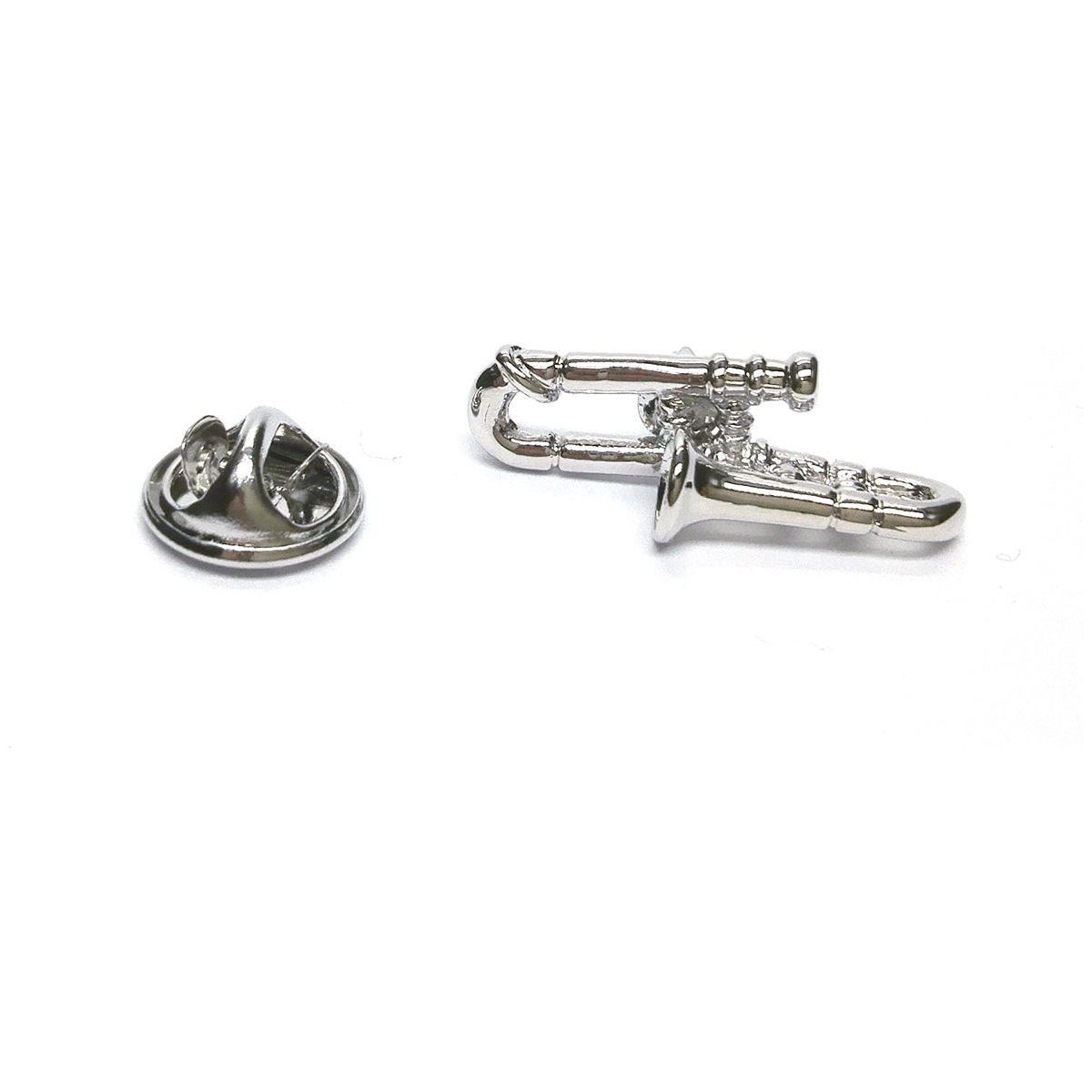 Trombone Lapel Pin Badge - Ashton and Finch