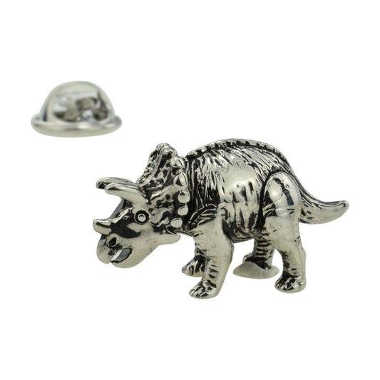 Triceratops Lapel Pin Badge - Ashton and Finch