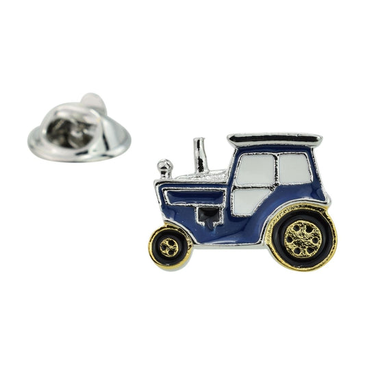 Blue Tractor Lapel Pin Badge - Ashton and Finch