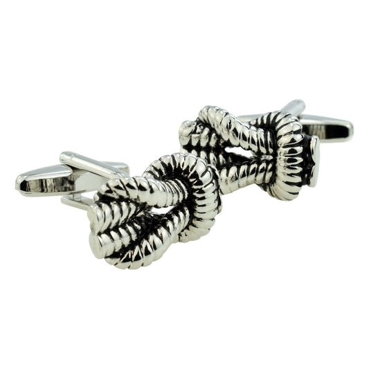 Rope Reef Knot Cufflinks - Ashton and Finch