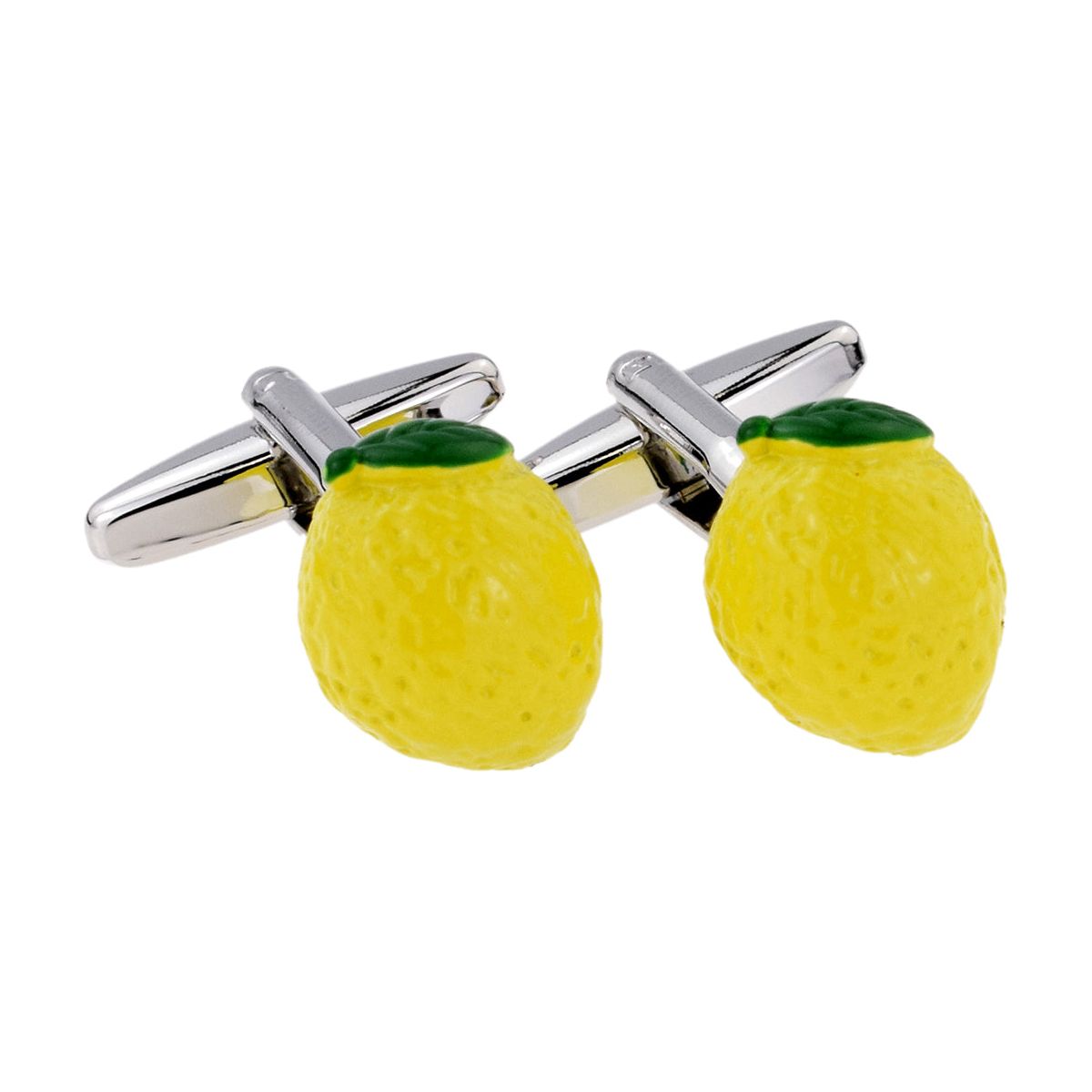 Yellow Lemons Cufflinks - Ashton and Finch