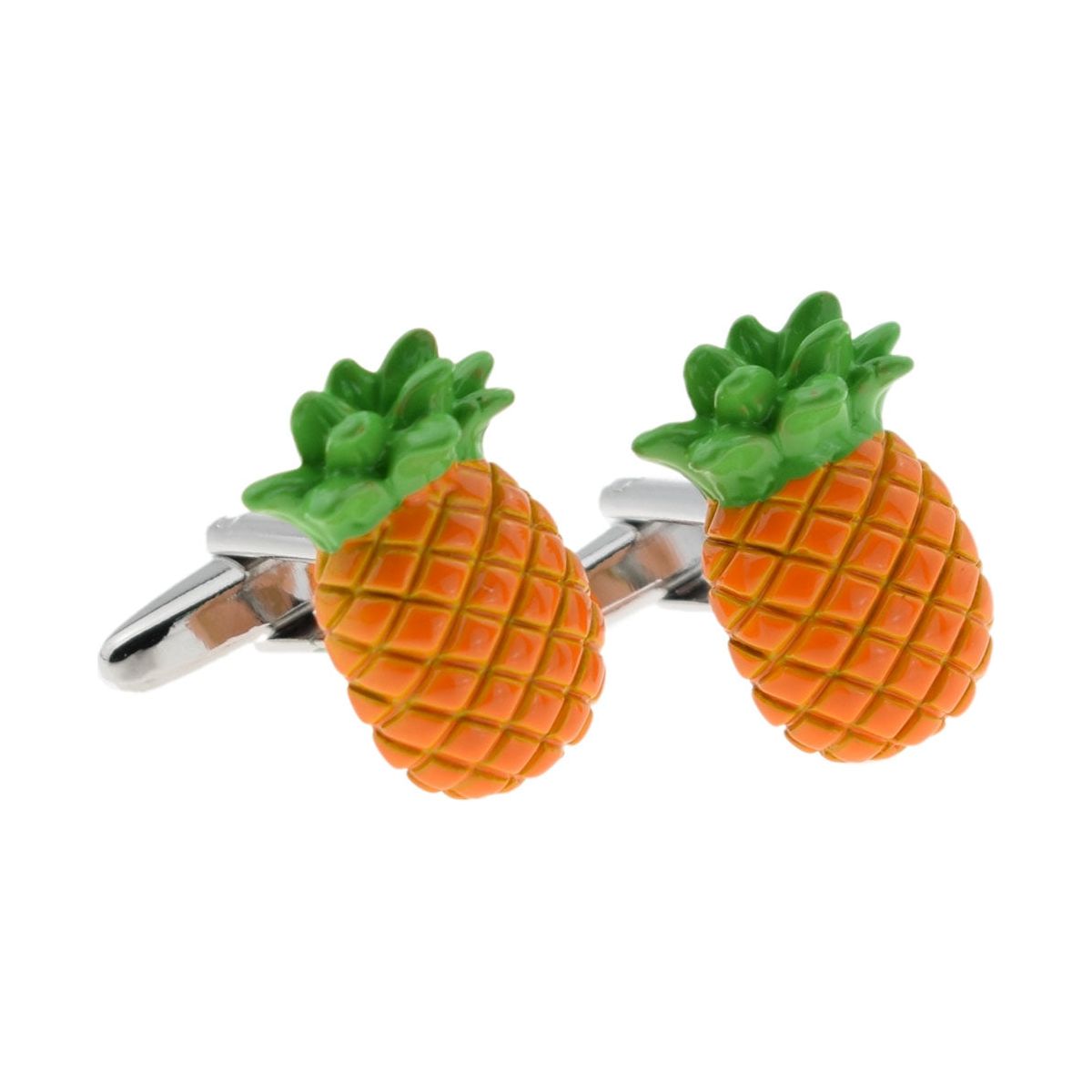 Fruity Pineapple Design Cufflinks - Ashton and Finch