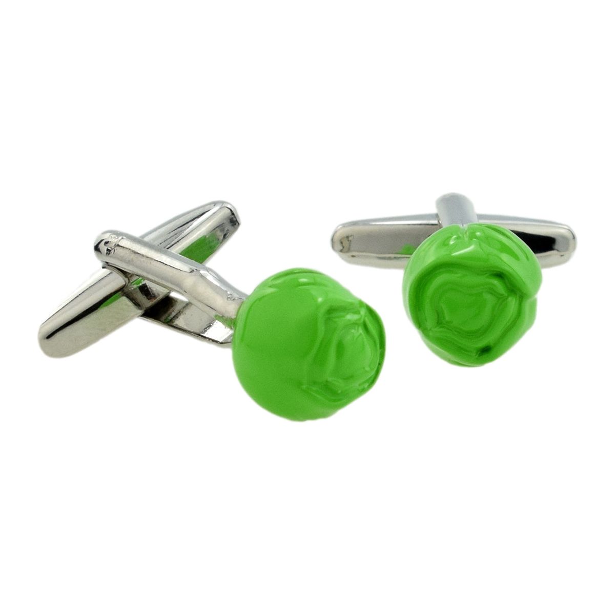 Brussel Sprout Cufflinks - Ashton and Finch