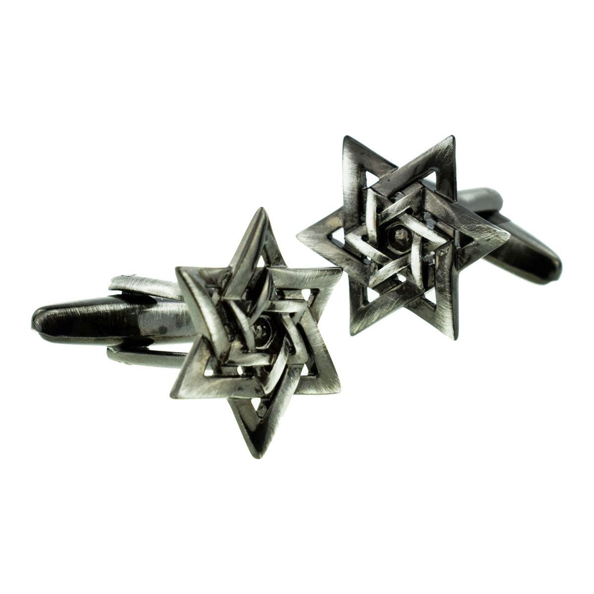 Antique Style Star of David Cufflinks - Ashton and Finch