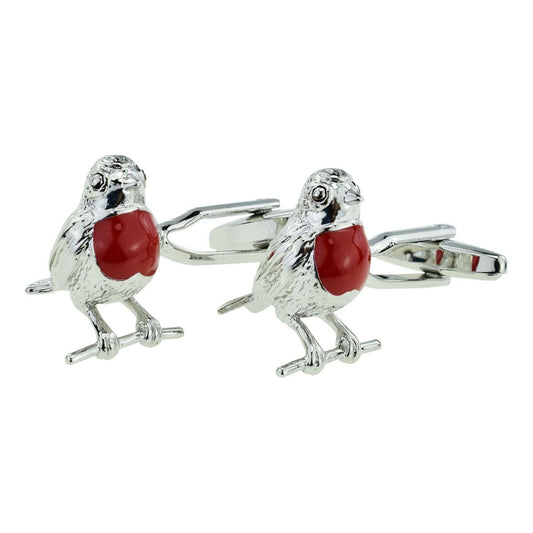 Robin Red Breast Cufflinks - Ashton and Finch