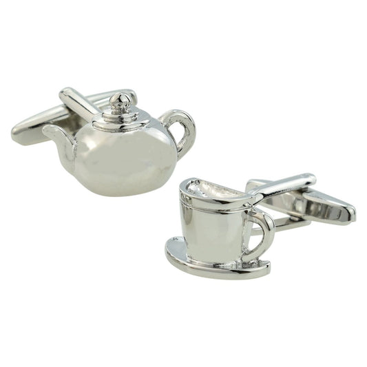 Teacup and Teapot Cufflinks - Ashton and Finch
