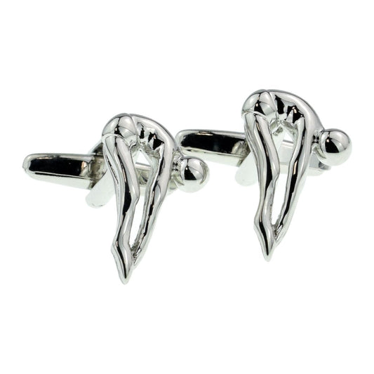 Swimming Diver Cufflinks - Ashton and Finch