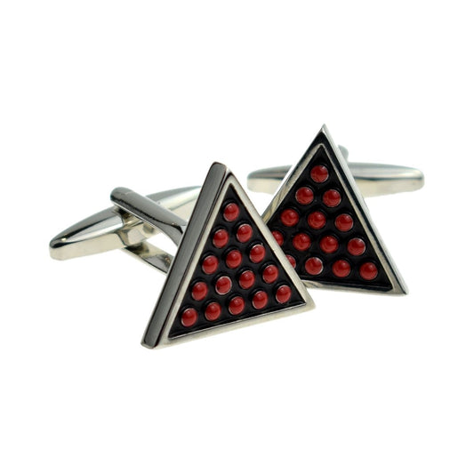 Snooker Triangle Cufflinks - Ashton and Finch