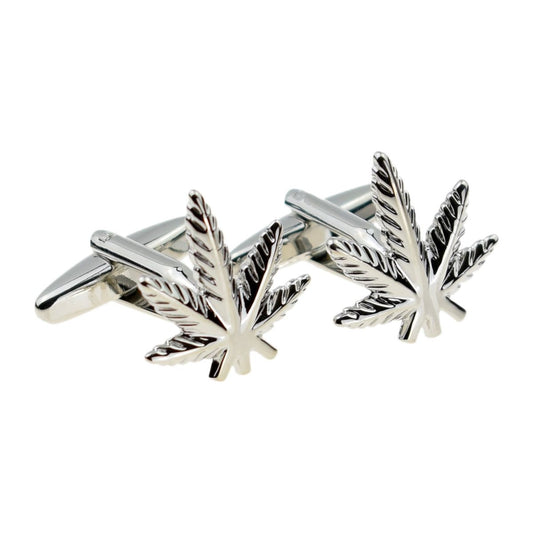 Smokers Leaf Cufflinks - Ashton and Finch